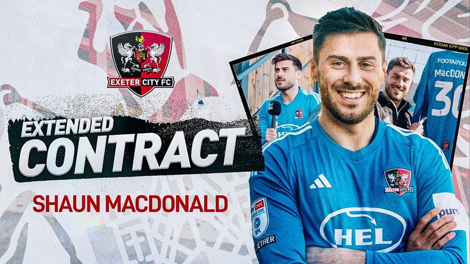 ✍️ Shaun MacDonald signs new City contract